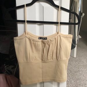 Shein ruched tank top